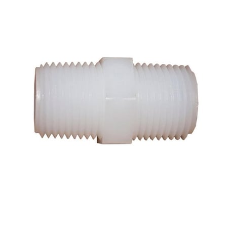 Anderson CBM1200BG1 0.5 x 0.5 in. Nylon Nipple White, 5PK 4001053